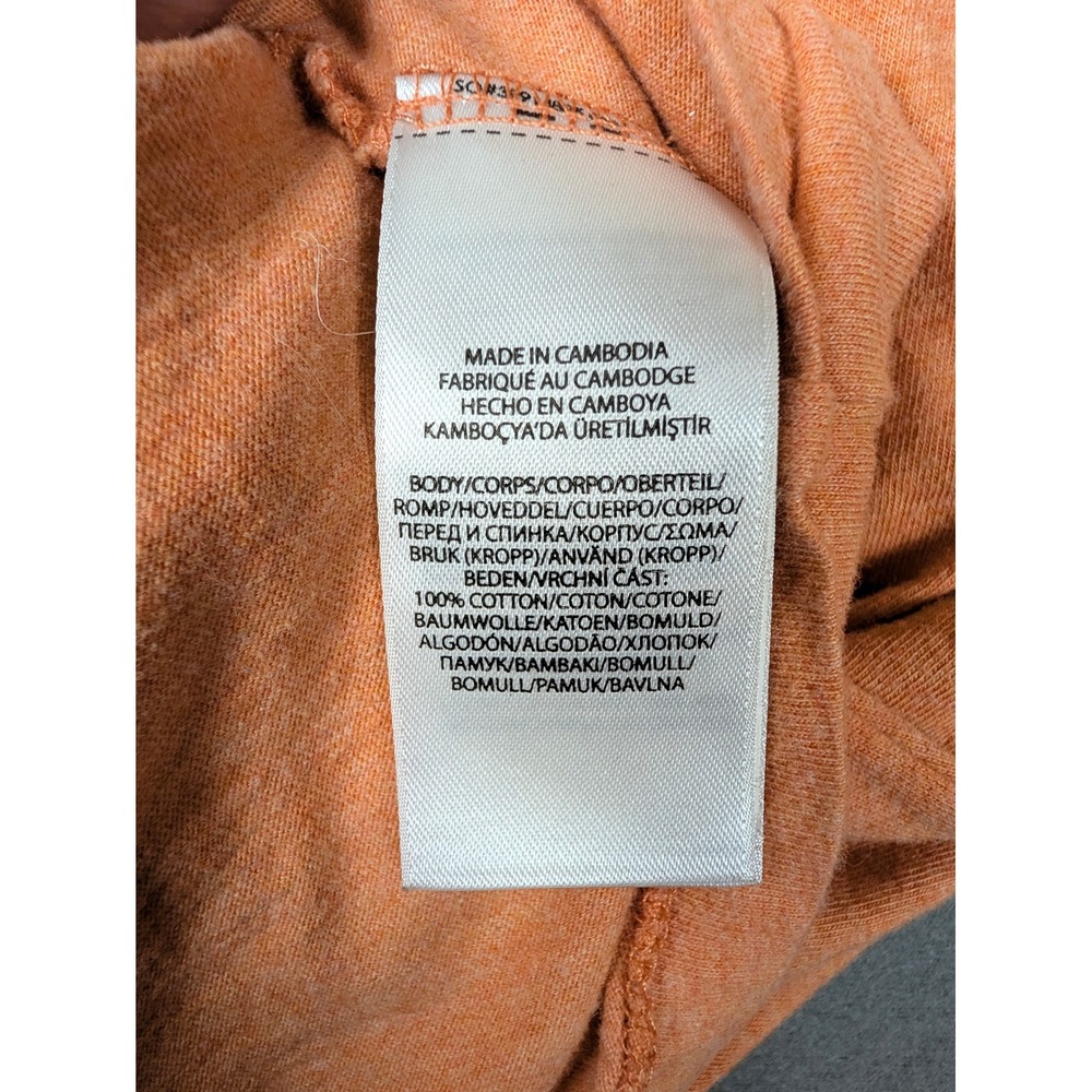 Polo Ralph Lauren Mens Large Peach Heather Short Sleeve Crewneck Pony T-Shirt - Picture 4 of 8